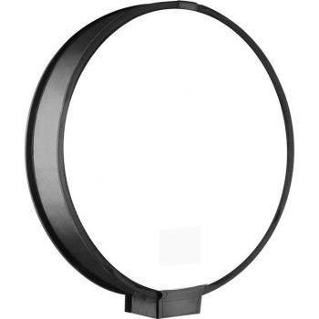 Kompakte 40 cm Softbox mit integrierter Diffusion