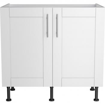 Küchenmöbel Spülenschrank Ahus, 90 cm