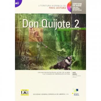 Don Quijote 2 (2ª parte): Literatura hispánica de fácil lectura (Tapa blanda).