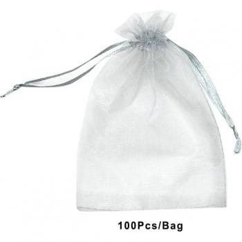 100pcs Organza Drawstring Gift Bags