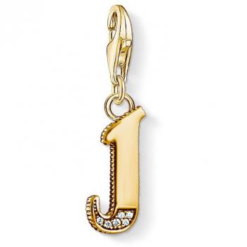 Pendente Argento 925 Lettera J per Donna