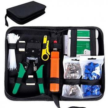 LAN Pro 9‑in‑1 Network Cable Test & Crimper