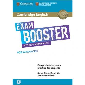 Carole Allsop Cambridge English Exam Booster For Advanced Without Answer Key With Audio: Comprehensive Exam Practice For Students (Cambridge English Exam Boosters)