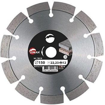 Disque diamant rainure 125 mm Ht 12