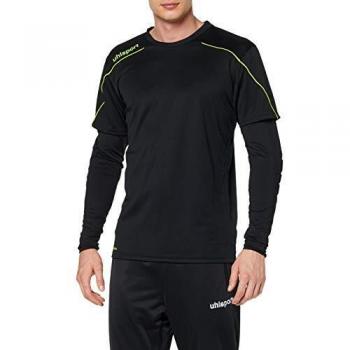 Uhlsport Herren Stream 22 Langärmliges Torwarttrikot – Schwarz/Fluo Gelb – XL