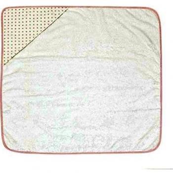 Capa de baño Star rosa 80 x 80