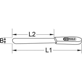 Spatola a Coltello BRONZEplus 490 mm