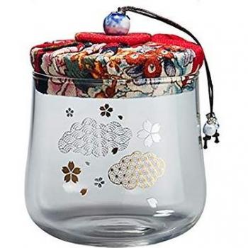 Glass Memorial Urn