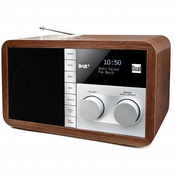 Dual DAB 32 Digitalradio mit Wecker und AUX-In-Anschluss