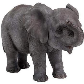 Charming Baby Elephant Figurine
