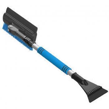Cepillo de nieve para coche, accesorio extensible con raspador y pivotante