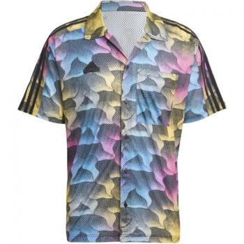 T-shirt Adidas Tiro Aop Nera Uomo