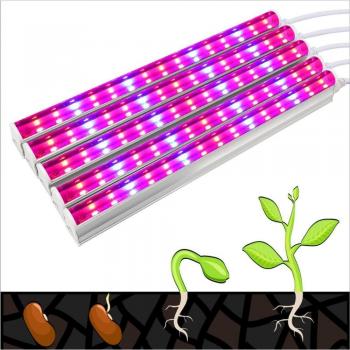 Tubos LED de Cultivo 30W Espectro Completo (5 unidades)