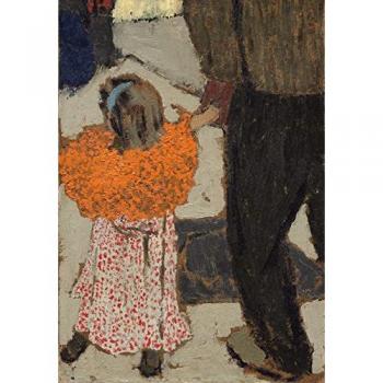 Malerisches Puzzle 100 Stück – Vuillard, Kind im roten Schal, 1891