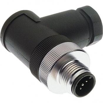 Maretron NMEA 2000 Network Micro/Mid Field Attachable Connector, 90°/Male in Gold Camping World