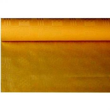 Nappe en damassé crème 1,2 x 8 m