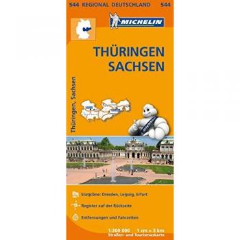Thüringen, Sachsen (Regionalkarten)