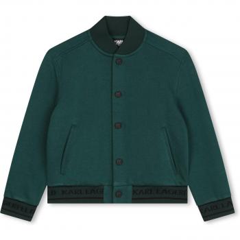 Pull d’hiver vert, coupe garçonne 14A – Karl Lagerfeld Kids