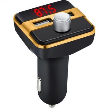 Hands-Free Bluetooth Car Kit with MP3 Player and USB Charging