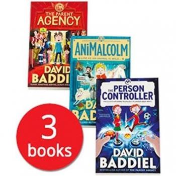 The David Baddiel Collection 3 Books Set The Parent Agency, Person Controller
