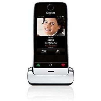Gigaset SL910 Mobilteil Farbdisplay 3,2 Zoll Touchscreen mit Ladeschale