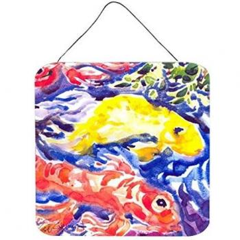 Pond Koi Harmony – 6x6 Aluminum Door/Wall Decor