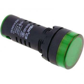 Bematik Luce Pulsante Verde 22mm 220VAC