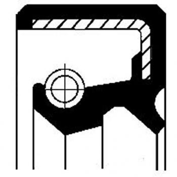 CORTECO 19027780B Anello tenuta, Differenziale