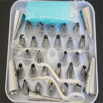 Round Piping Nozzle Set for Cake Decorating