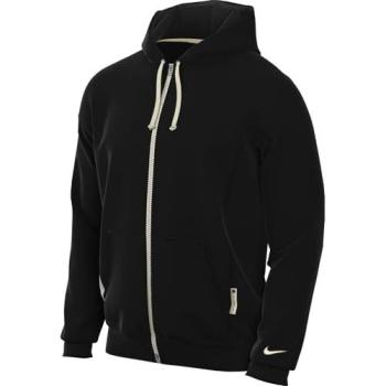 Felpa sportiva Nike Standard Issue uomo nero a cappuccio in pile di cotone