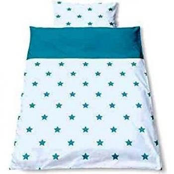 Pinolino Kinderbettwände „Sternchen“ – 2‑teiliges blaues Set