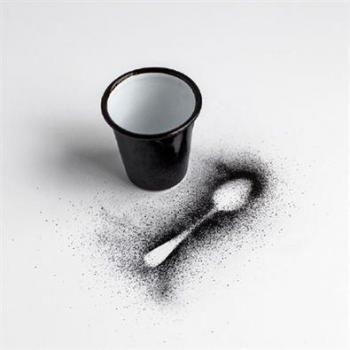 Vaso de zumo esmaltado