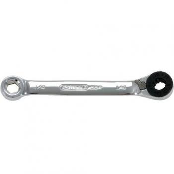 Cricco poligonale 1/4 KS Tools 503.4691 – Inserto reversibile a breve spessore