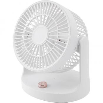 Ventilateur de bureau FS-620002, USB, tête oscillante, silencieux, pour le bureau
