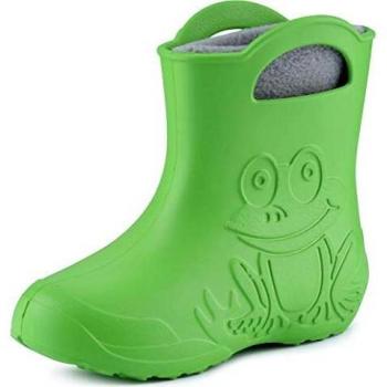 Ladeheid Eva Gummistiefel für Kinder LA-CA-03 (Grün/Grau, 26/27 EU)