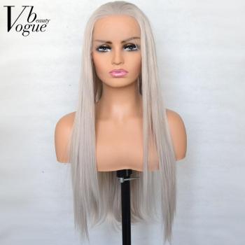 Rubio Plateado Vogue Fantasy Malla Frontal
