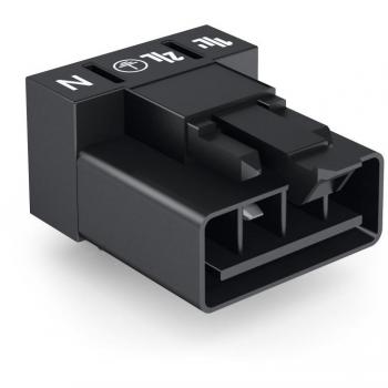 Connecteur série WINSTA MINI 4 pôles noir