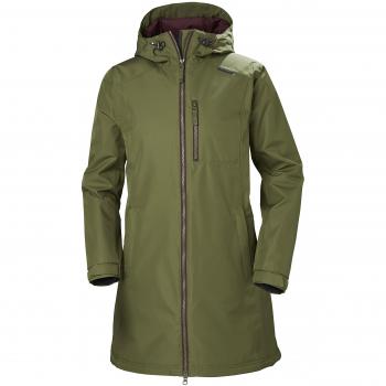 Helly Hansen Damen Long Winterjacke Belfast – 491 Ivy Green, L