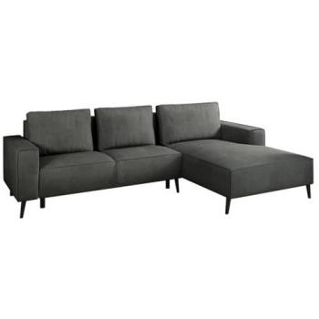 Sofá rinconero Lincoln 172, con espacio para ropa de cama, 260x161x88cm