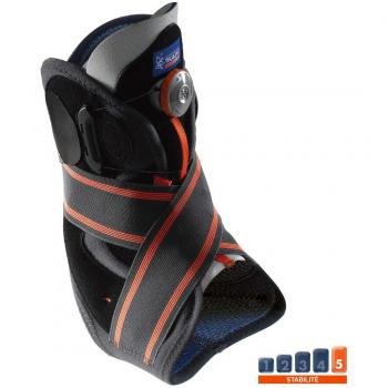 Thuasne Boa-Glas-Schwarz Chevillère