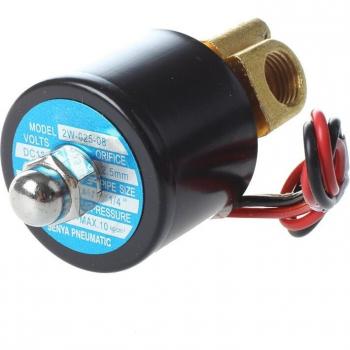 Électrovalve CC 12 V 1/4 en laiton – Remplacement d’électrovanne eau/air