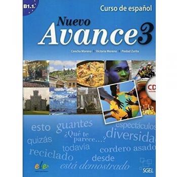 Nuevo Avance 3 alumno + cd (Tapa blanda).