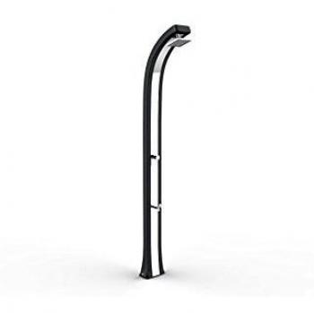 Doccia Outdoor Spring Plus in Antracite/Inox con Miscelatore e Lavapiedi Arkema