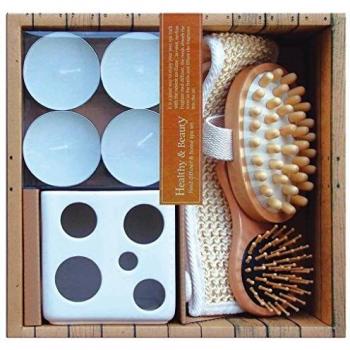 Bundle Spa Laroom 12928 – Set di Candele e Porta-velas