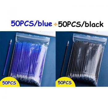 Varillas de Tinta Azul y Negra 100 Piezas