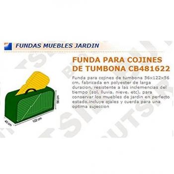 Housse de coussin 122x56x40