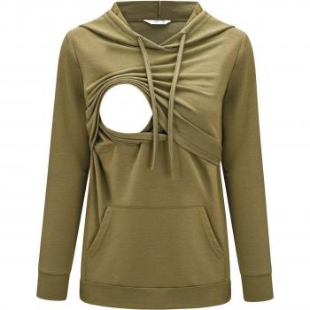 Breastfeeding Hoodie for Pregnant Women