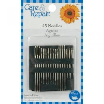 Gingher Multi-Sized Hand Needles, 45 in Total