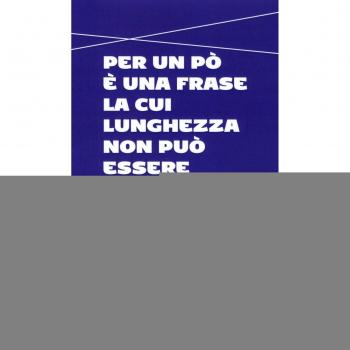 Per un po' è una frase la cui lunghezza non può essere misurata. Filosofia dell'attesa