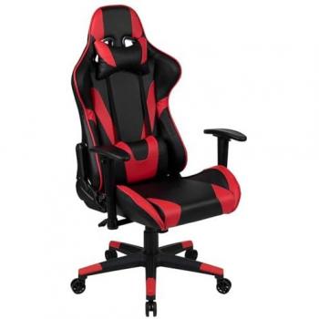 Unisex FWStyle Black/Red Bucket Seat Gaming Chair – One Size (Female)